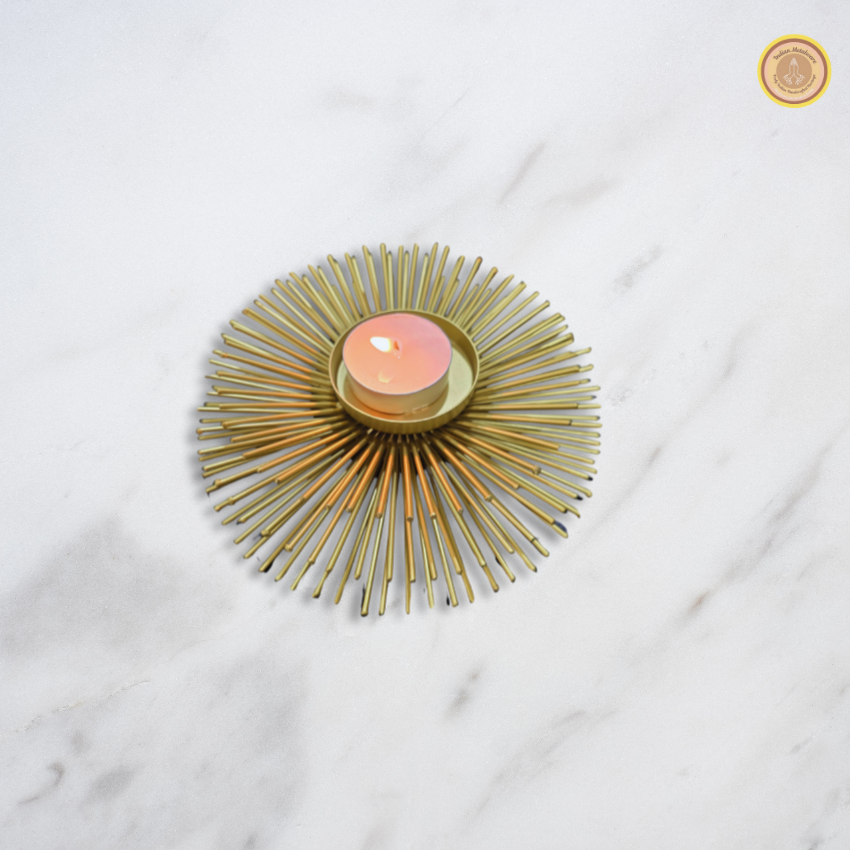 Brass designer diya