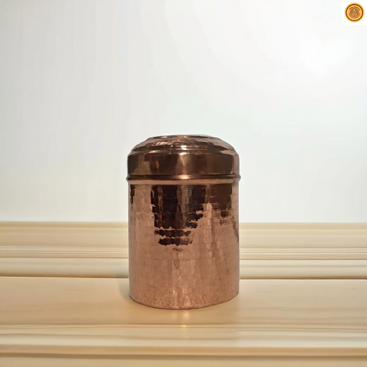 Copper Jar with lid