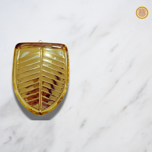 Brass leaf shape tray (Big)
