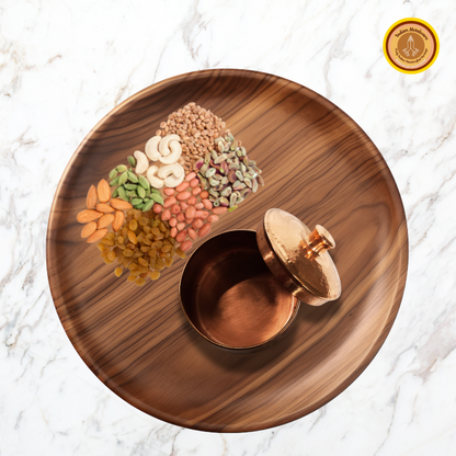 Copper snacks jar
