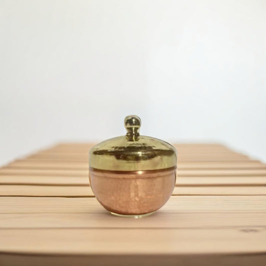 Copper - brass small jar